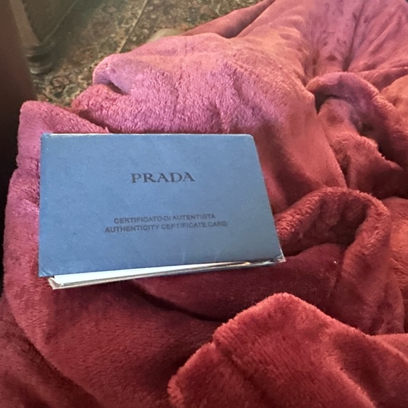 Brown leather Prada purse - Picture 6 of 12